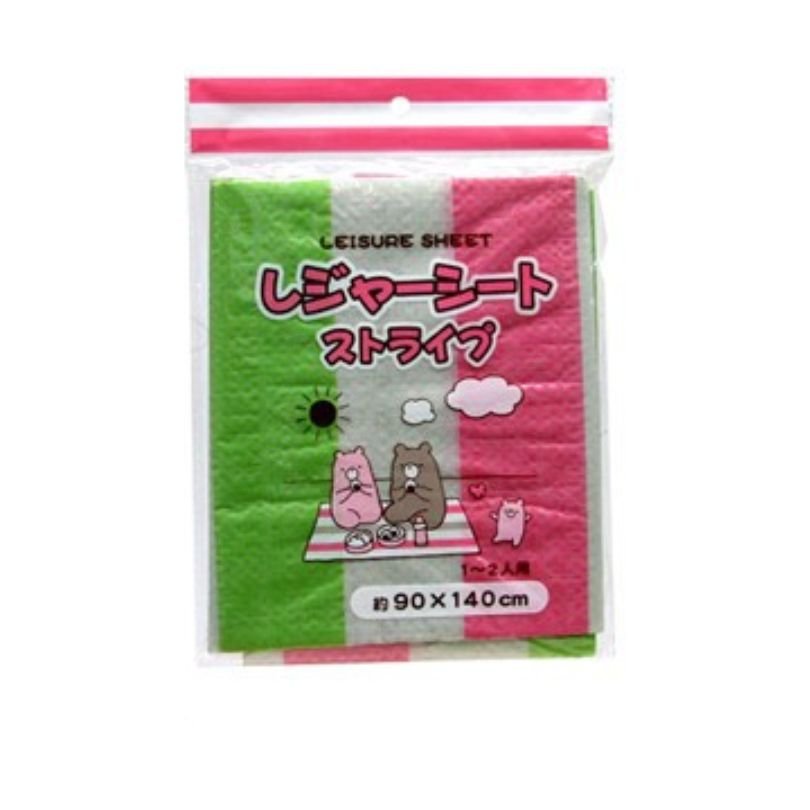 3色條紋野餐膠墊(1~2人用) 耀夜素日