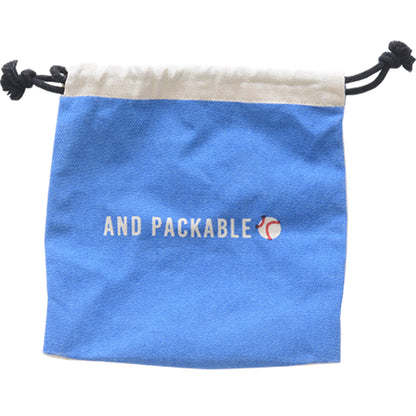 AND PACKABLE 手抽繩袋 (棒球/Heading)