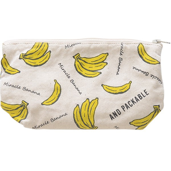 AND PACKABLE 小袋/筆袋 (Banana)