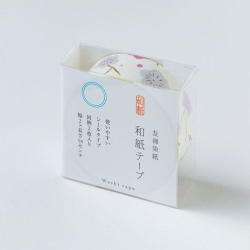 日本和紙膠紙 (紫花)