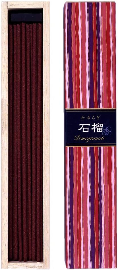 日本香堂「かゆらぎ」系列 線香 40支 (附線香座)